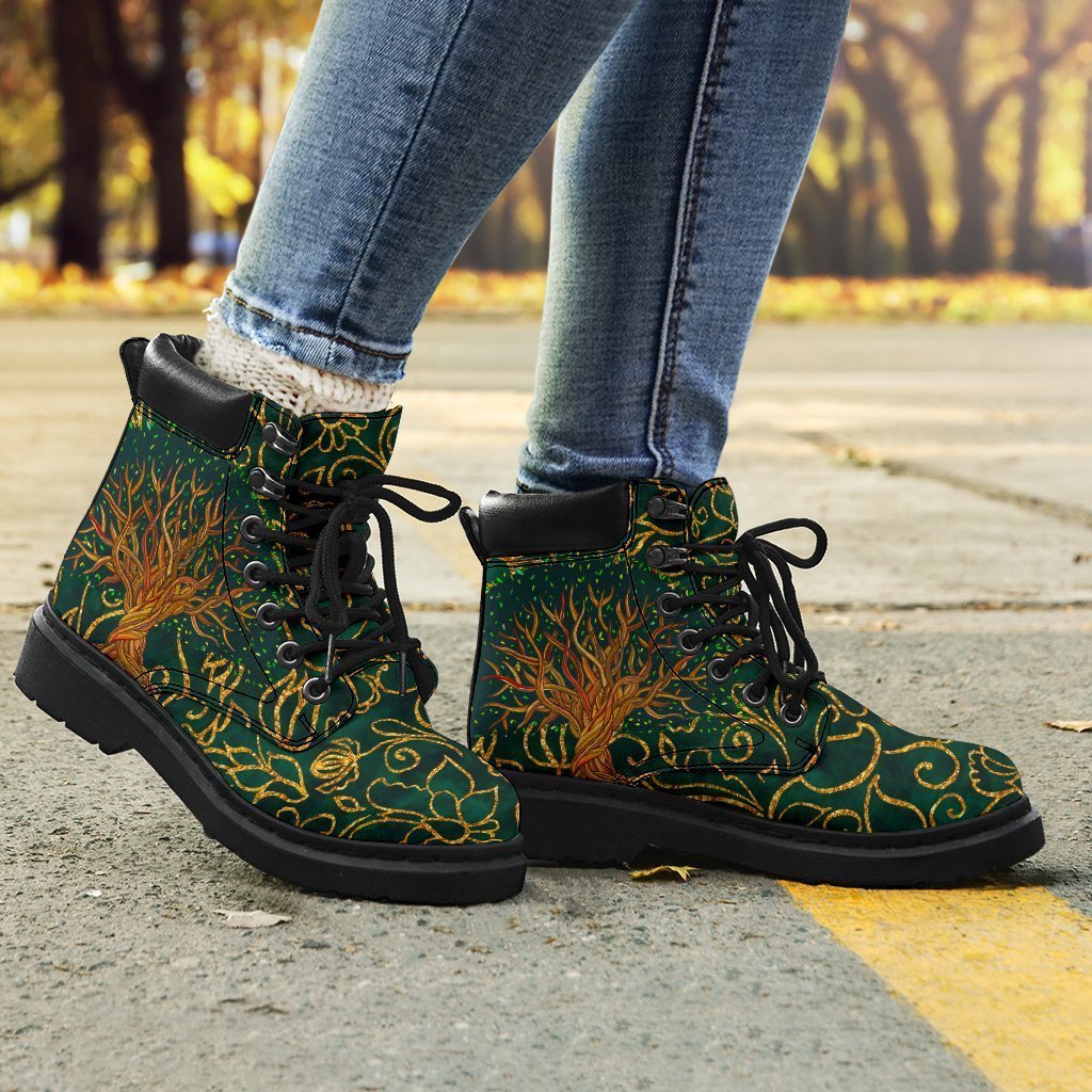 Celtic Tree Of Life Classic Boots For Men And Women TN