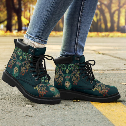 Celtic Tree Of Life Classic Boots For Men And Women TN
