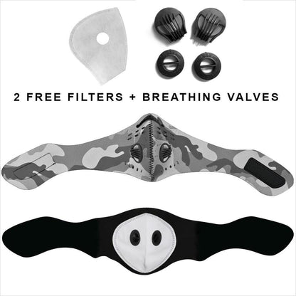 White Camo Premium Face Mask-Amaze Style™-Premium Face Mask - White Camo Premium Face Mask-Universal Fit-Vibe Cosy™
