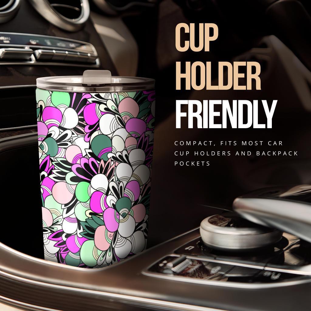 Funky Patterns in Candy - Travel Tumbler-Amaze Style™-Tumbler - Funky Patterns in Candy - Travel Tumbler-20oz Large-Vibe Cosy™