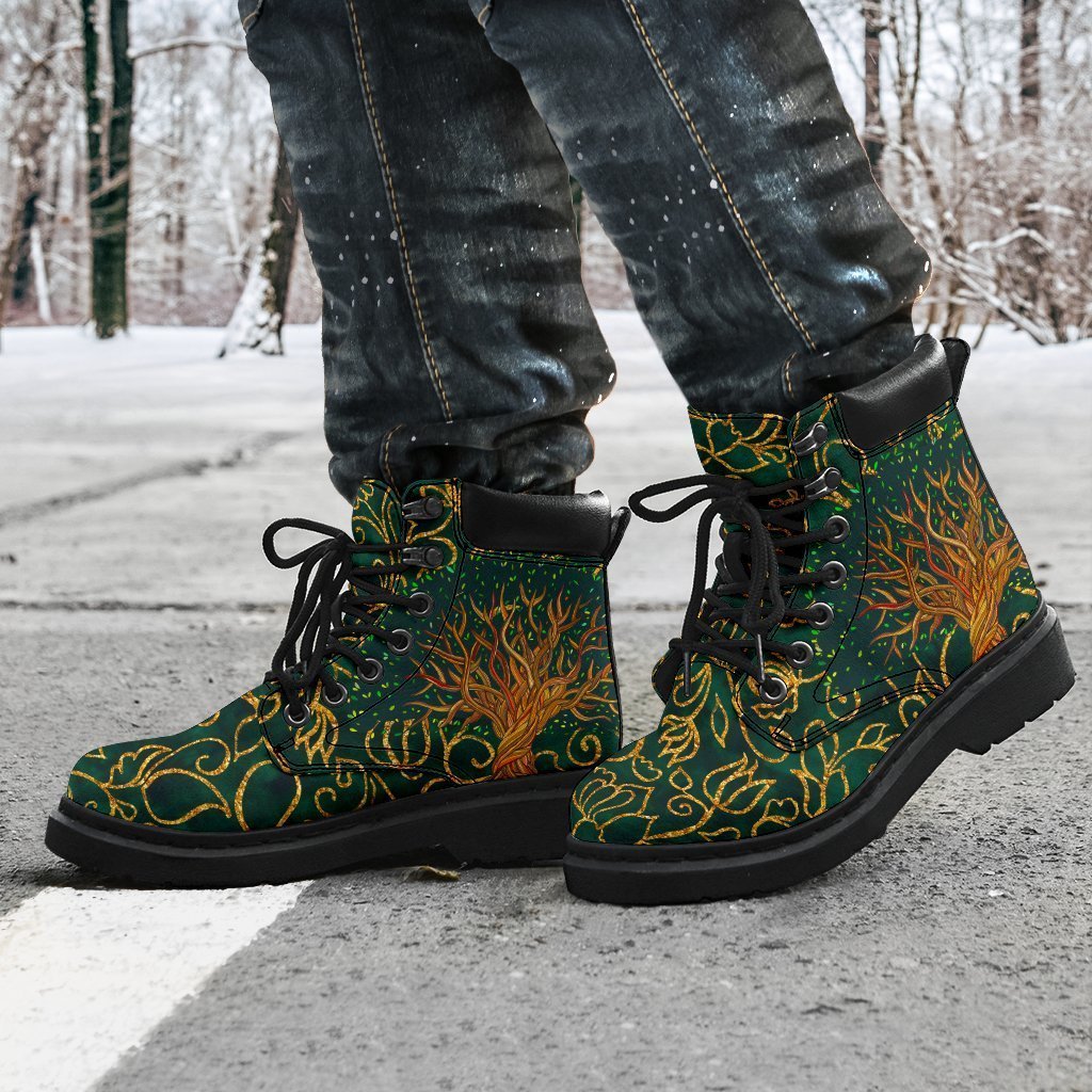 Celtic Tree Of Life Classic Boots For Men And Women TN