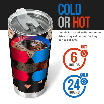 Cat Tumbler-Amaze Style™-Tumbler - Cat Tumbler-20oz Large-Vibe Cosy™