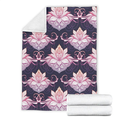 Ombre Lotus (Eclipse) - Throw Blankets-Amaze Style™-Premium BlanketOmbre Lotus (Eclipse) - Throw Blankets-Youth (56 x 43 inches / 140 x 110 cm)-Vibe Cosy™