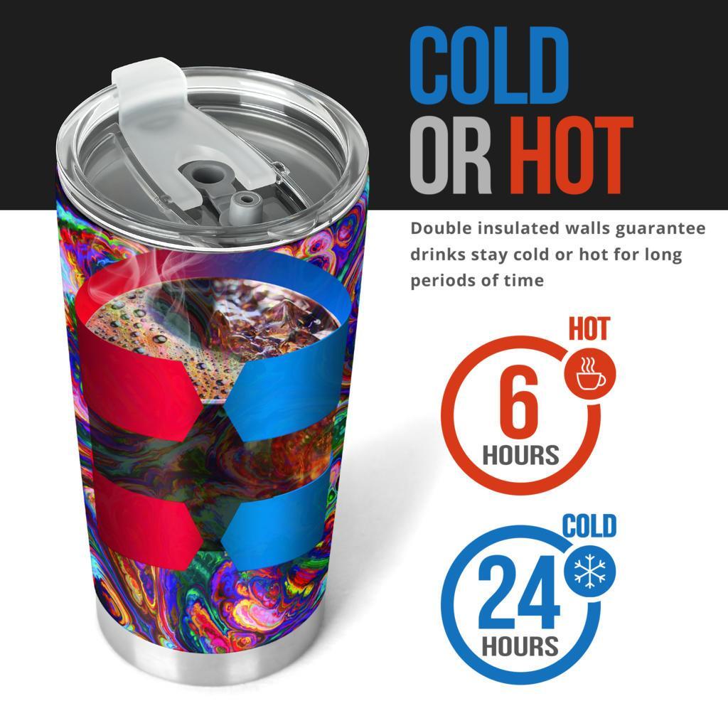 Abstract Oil Paintings P1 - Travel Tumbler-Amaze Style™-Tumbler - Abstract Oil Paintings P1 - Travel Tumbler-20oz Large-Vibe Cosy™