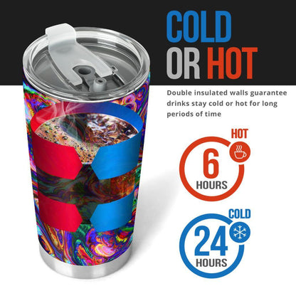 Abstract Oil Paintings P1 - Travel Tumbler-Amaze Style™-Tumbler - Abstract Oil Paintings P1 - Travel Tumbler-20oz Large-Vibe Cosy™