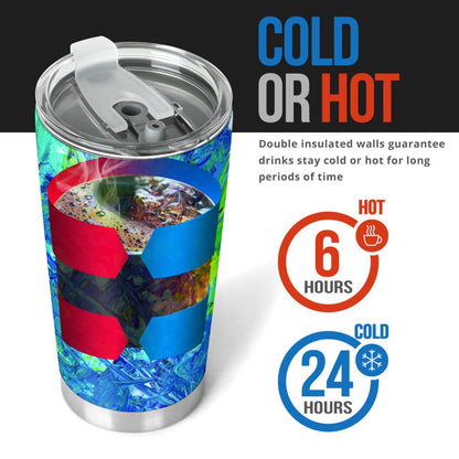 Abstract Oil Paintings P3 - Travel Tumbler-Amaze Style™-Tumbler - Abstract Oil Paintings P3 - Travel Tumbler-20oz Large-Vibe Cosy™
