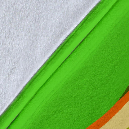 Cavallo Colorato/Verde - Coperta in Pile -Amaze Style™-Premium BlanketCavallo Colorato/Verde - Coperta in Pile -Youth (56 x 43 inches / 140 x 110 cm)-Vibe Cosy™