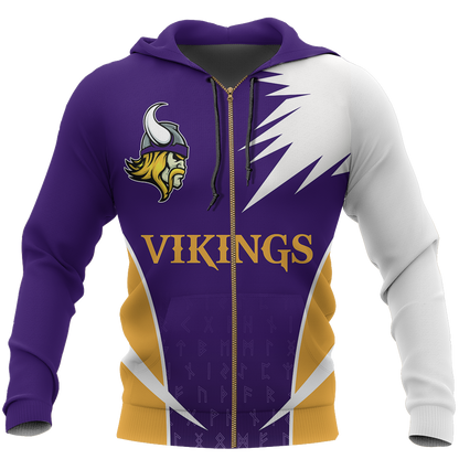 Vikings Active Hoodie - Amaze Style™-ALL OVER PRINT HOODIES