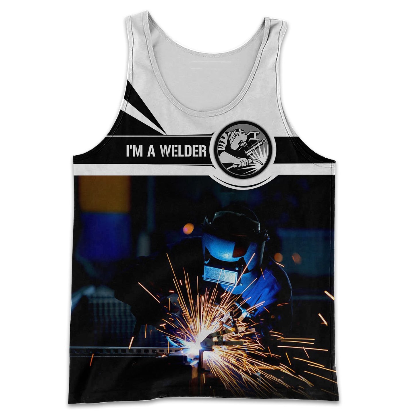 Love Welder All Over Printed Hoodie For Men And Women