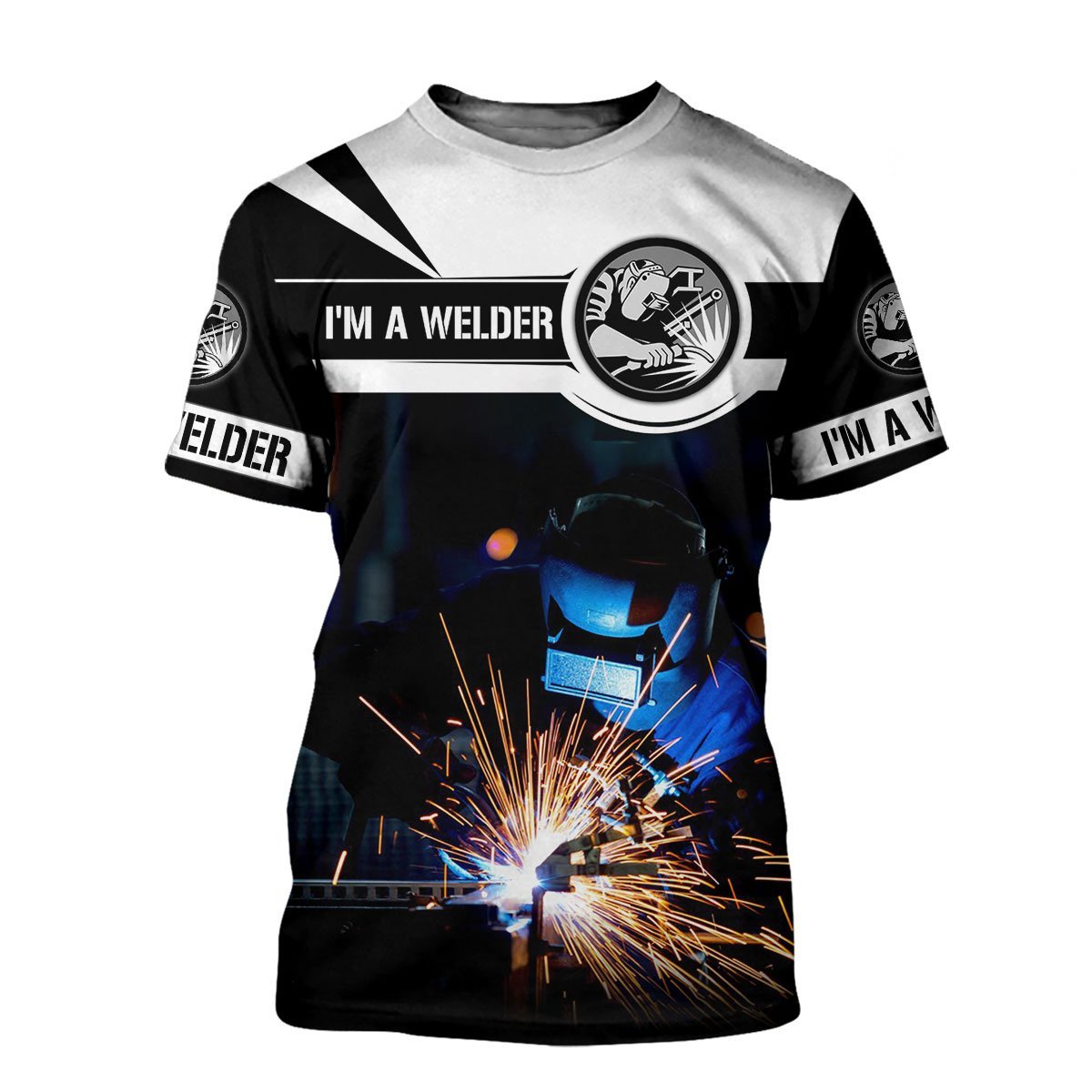 Love Welder All Over Printed Hoodie For Men And Women