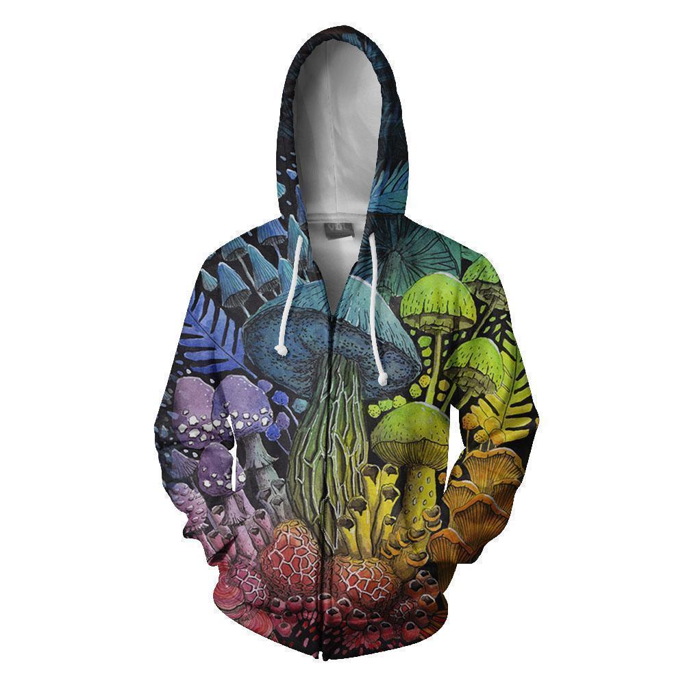Mushroom Composition Beautiful DC Fashion - Amaze Style™-Apparel