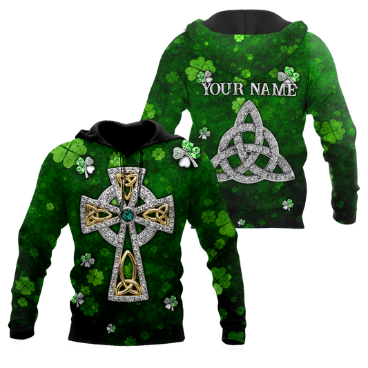 Personalized Irish Saint Patrick's Day 3D All Over Printed Shirts For Men And Women TN