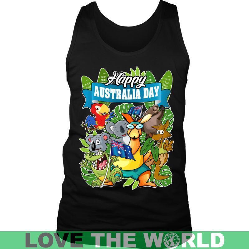 HAPPY AUSTRALIA DAY 1 T-SHIRT H5 - Amaze Style™-T-SHIRTS