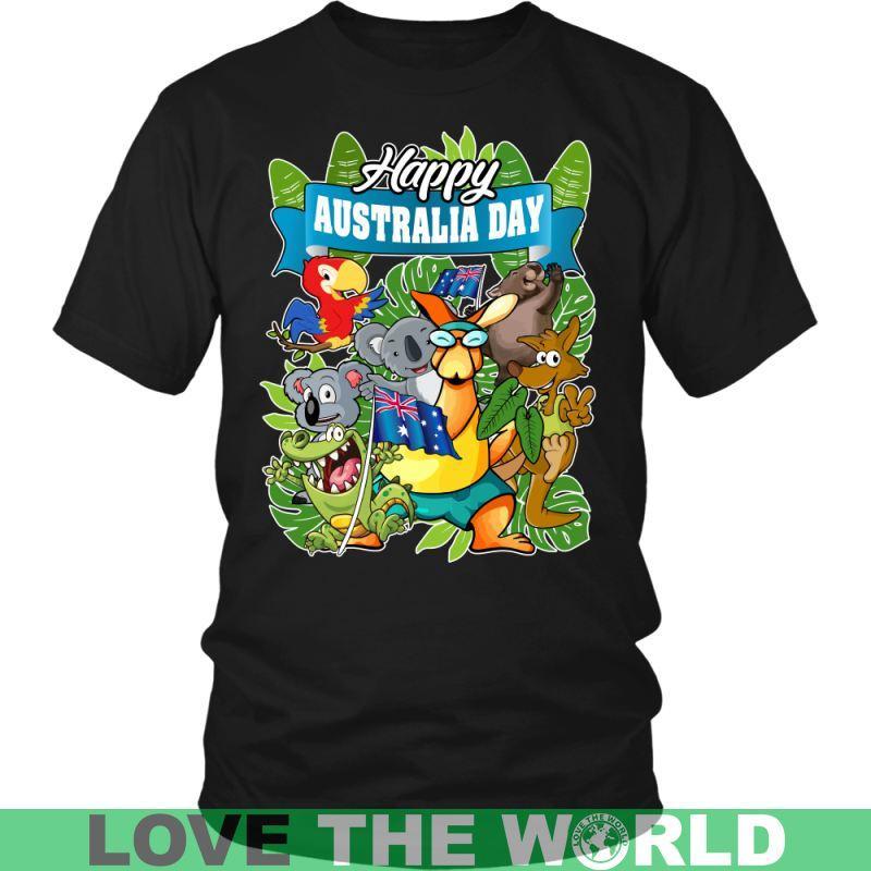 HAPPY AUSTRALIA DAY 1 T-SHIRT H5 - Amaze Style™-T-SHIRTS