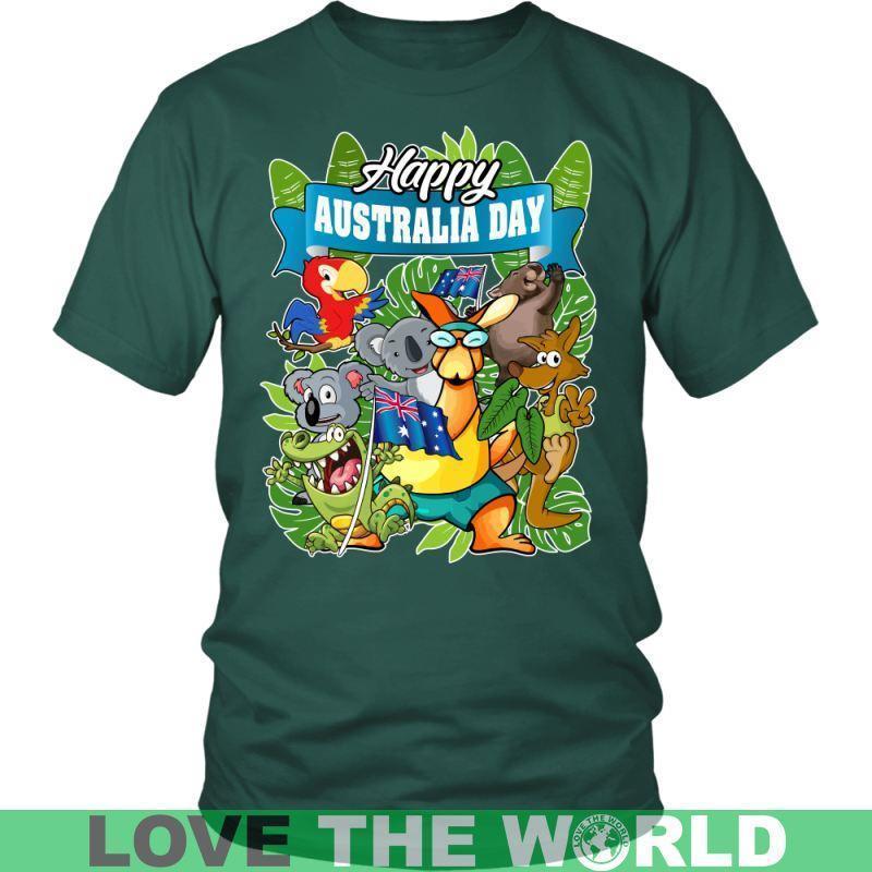 HAPPY AUSTRALIA DAY 1 T-SHIRT H5 - Amaze Style™-T-SHIRTS