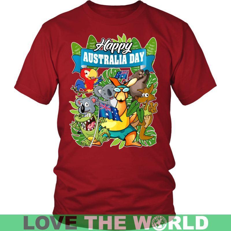 HAPPY AUSTRALIA DAY 1 T-SHIRT H5 - Amaze Style™-T-SHIRTS