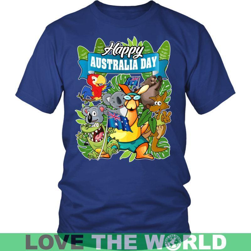 HAPPY AUSTRALIA DAY 1 T-SHIRT H5 - Amaze Style™-T-SHIRTS