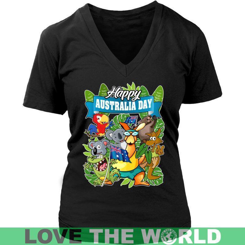 HAPPY AUSTRALIA DAY 1 T-SHIRT H5 - Amaze Style™-T-SHIRTS