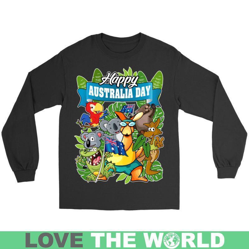 HAPPY AUSTRALIA DAY 1 T-SHIRT H5 - Amaze Style™-T-SHIRTS