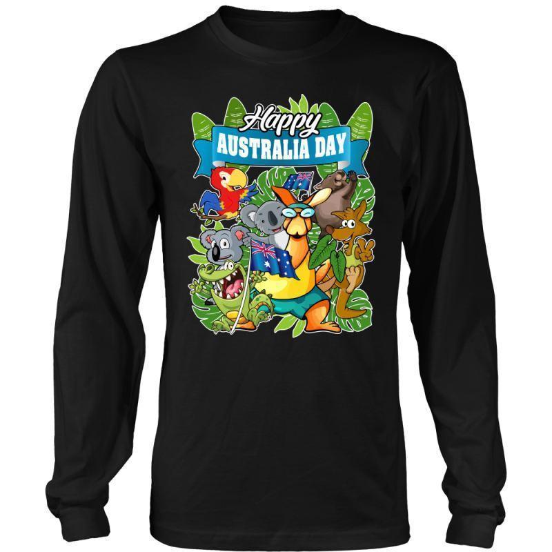 HAPPY AUSTRALIA DAY 1 T-SHIRT H5 - Amaze Style™-T-SHIRTS