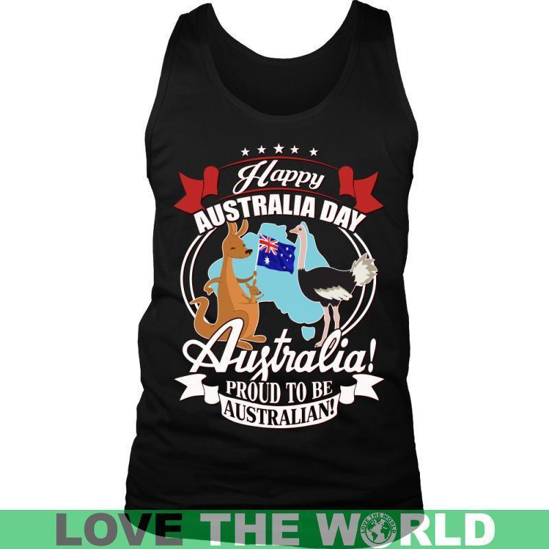 HAPPY AUSTRALIA DAY 2 T-SHIRT H5 - Amaze Style™-T-SHIRTS
