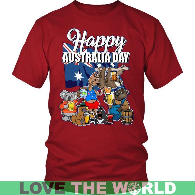 HAPPY AUSTRALIA DAY T-SHIRT H5 - Amaze Style™-T-SHIRTS