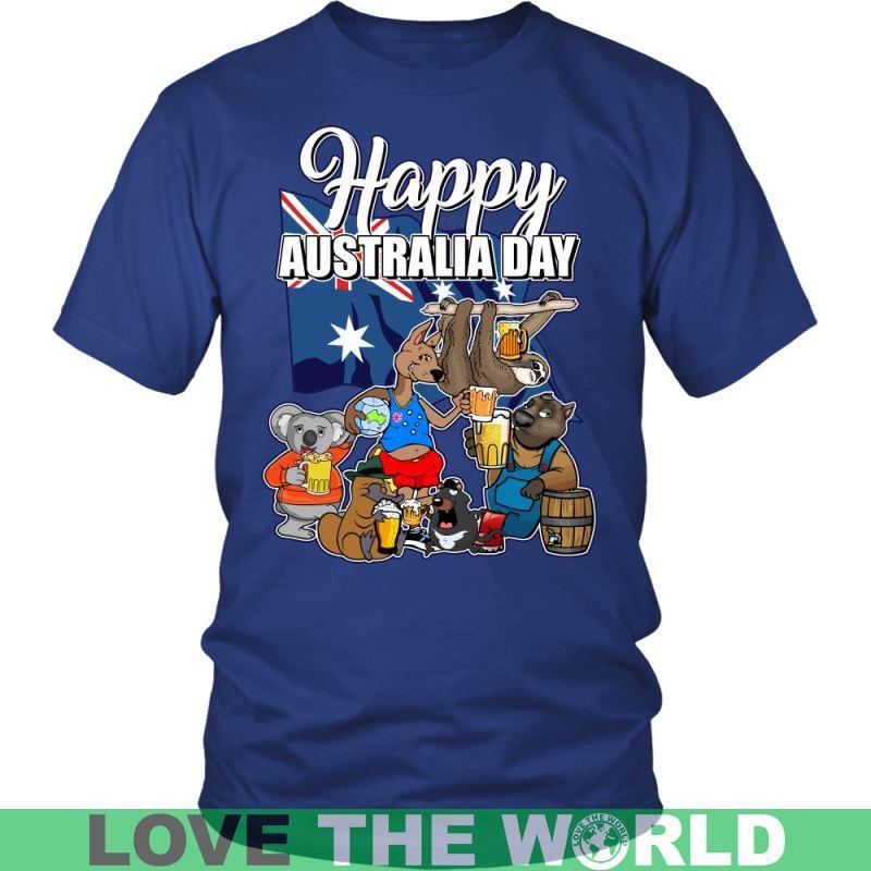 HAPPY AUSTRALIA DAY T-SHIRT H5 - Amaze Style™-T-SHIRTS