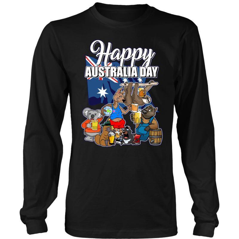 HAPPY AUSTRALIA DAY T-SHIRT H5 - Amaze Style™-T-SHIRTS