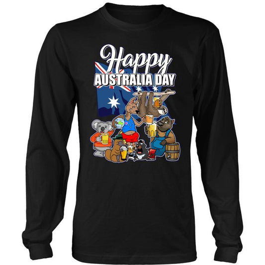HAPPY AUSTRALIA DAY T-SHIRT H5 - Amaze Style™-T-SHIRTS