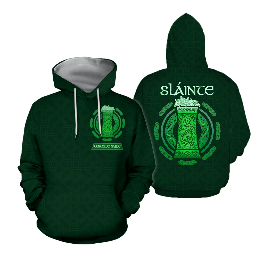 Personalized Irish Saint Patrick's Day 3D Printed Unisex Shirts TN