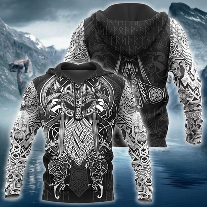 Vikings Odin Hoodie - Amaze Style™-Apparel