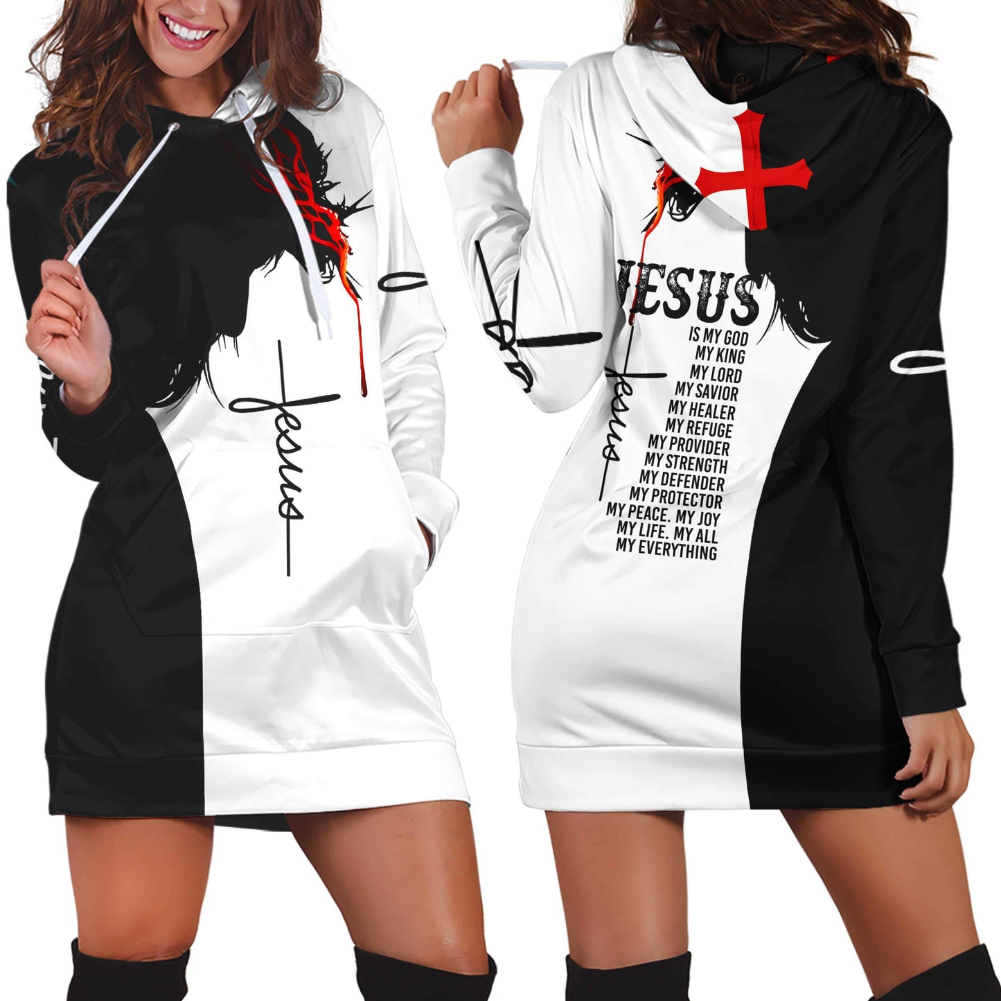 Premium Christian Jesus 3D All Over Printed Unisex Shirts - Amaze Style™-Apparel