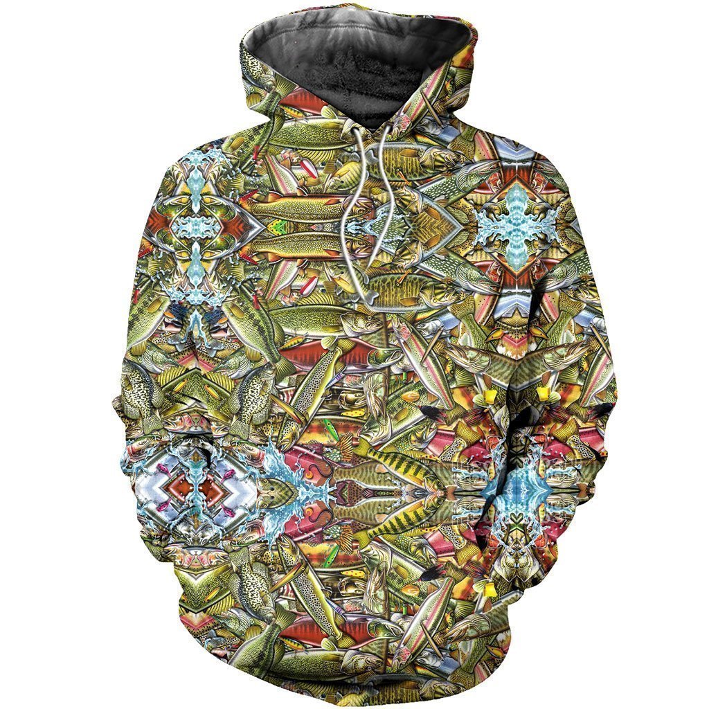 3D All Over Printed Fishing Art Shirts - Amaze Style™-Apparel