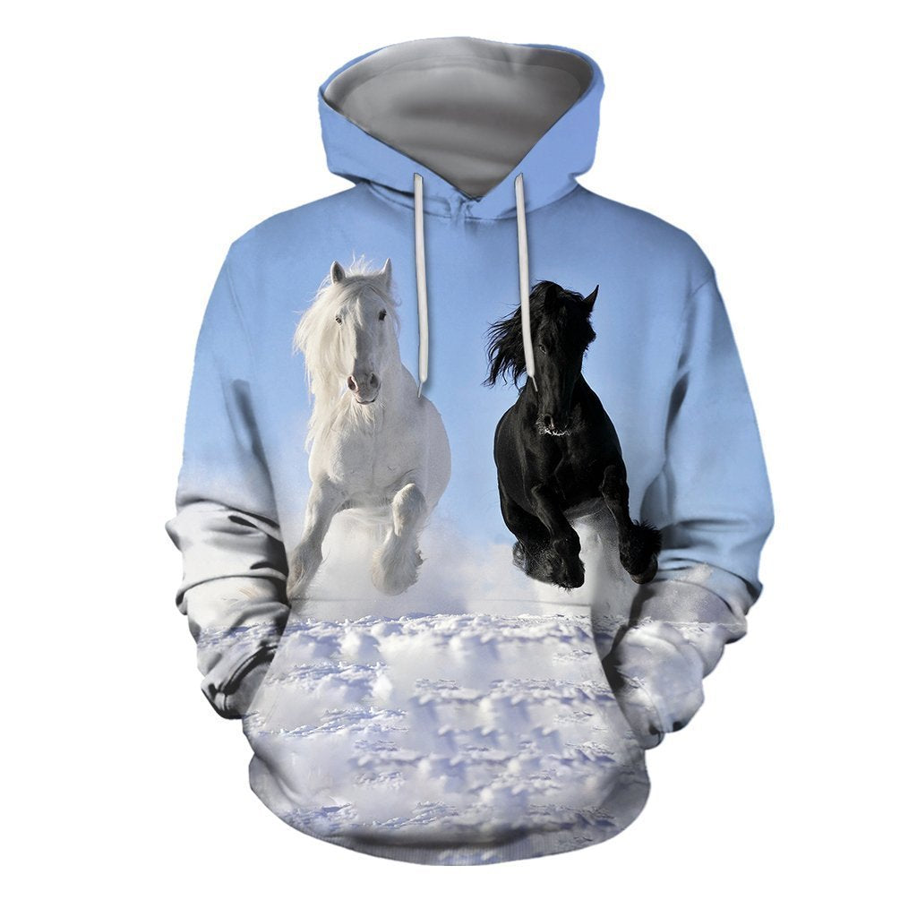 3D All Over Printed Horse Shirts And Shorts - Amaze Style™-Apparel