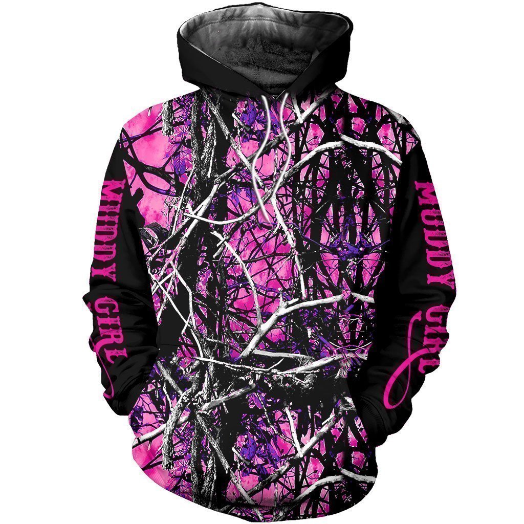 3D Printed Muddy Girl Camo Clothes - Amaze Style™-Apparel