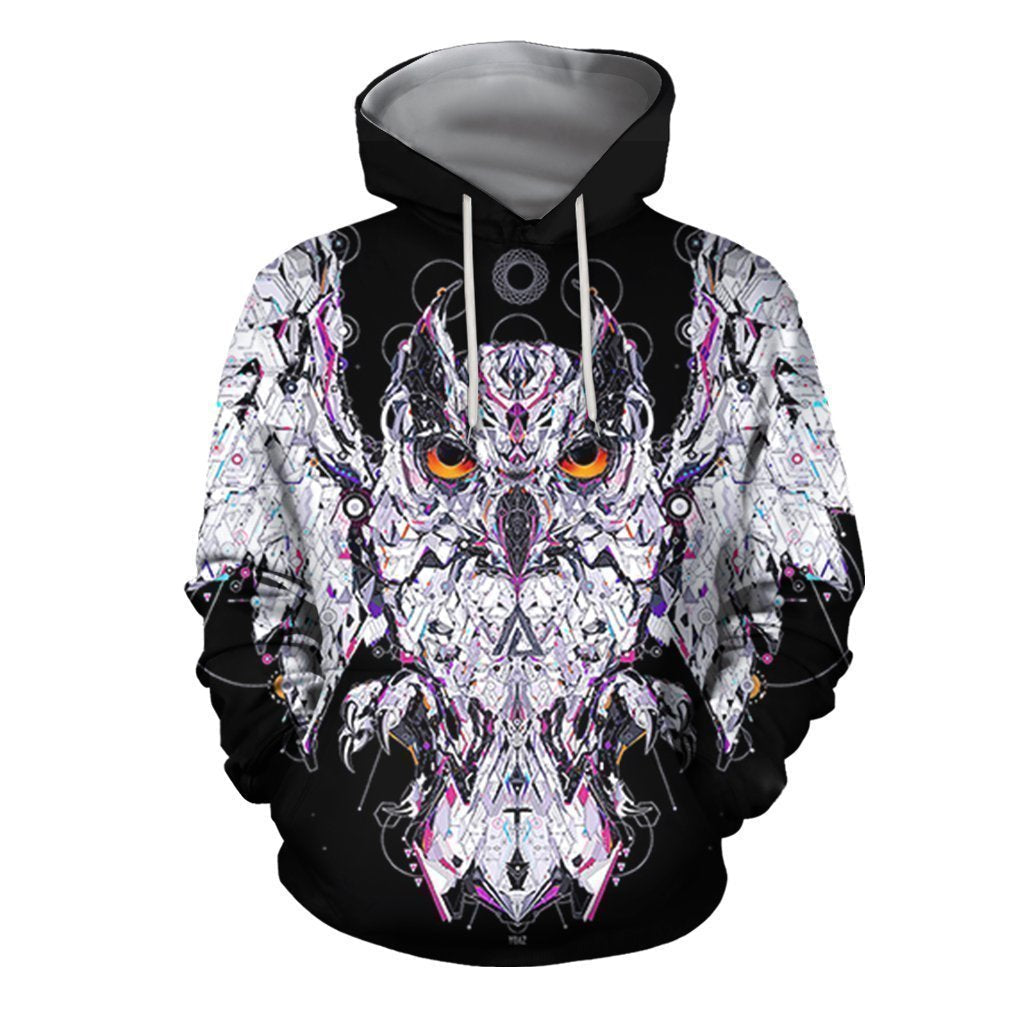 3D All Over Printed Owl Shirts and Shorts - Amaze Style™-Apparel