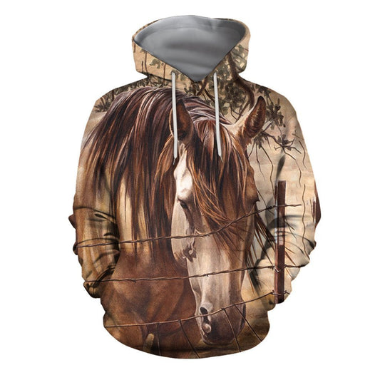3D All Over Printed Horse Art - Amaze Style™-Apparel