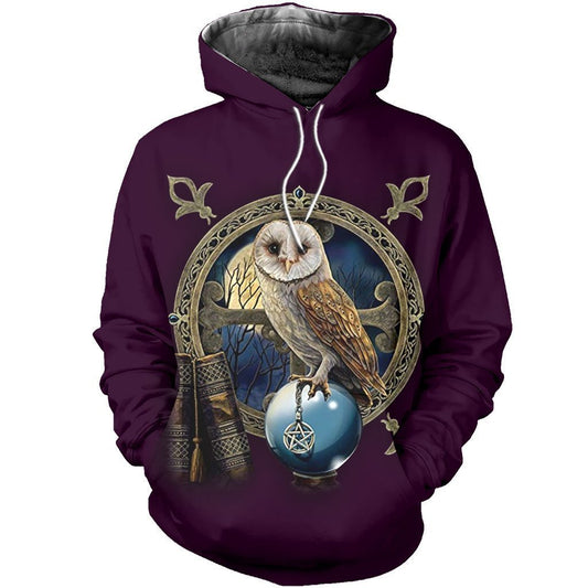 3D All Over Printed Owl Shirts - Amaze Style™-Apparel