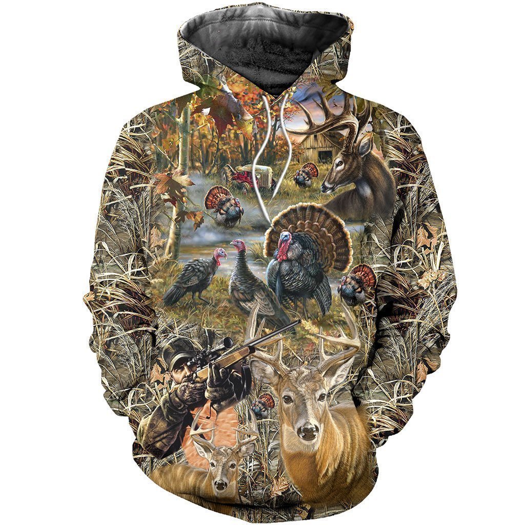 3D All Over Printed Reel Hunting Shirts - Amaze Style™-Apparel