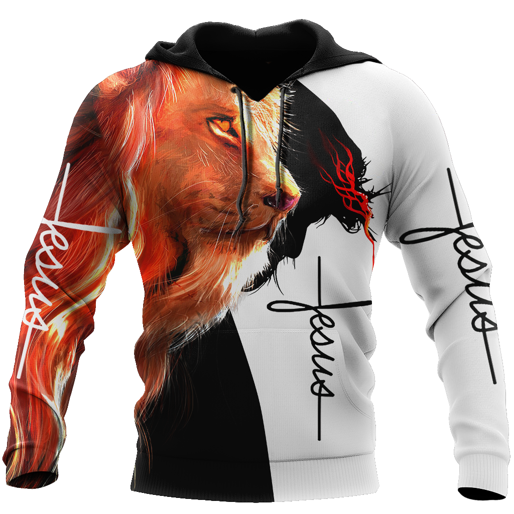 God and Lion - Christian - 3D All Over Printed Style for Men and Women