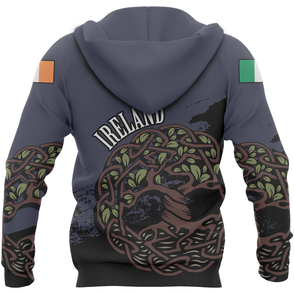 Celtic Tree of Life Hoodie Purple Version Z2 - Amaze Style™-Apparel