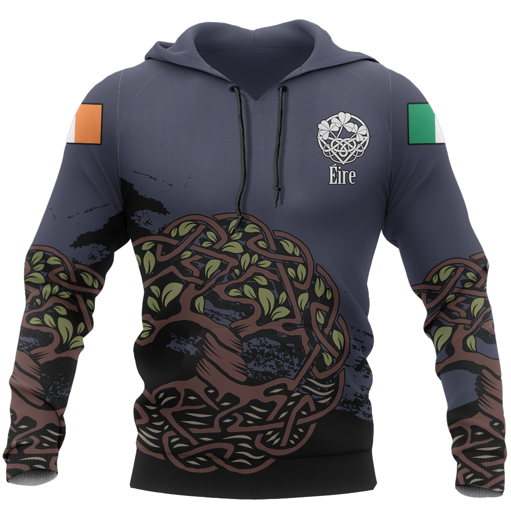 Celtic Tree of Life Hoodie Purple Version Z2 - Amaze Style™-Apparel