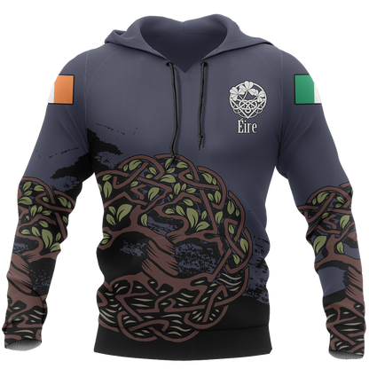Celtic Tree of Life Hoodie Purple Version Z2 - Amaze Style™-Apparel