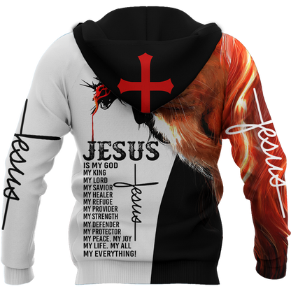 God and Lion - Christian - 3D All Over Printed Style for Men and Women
