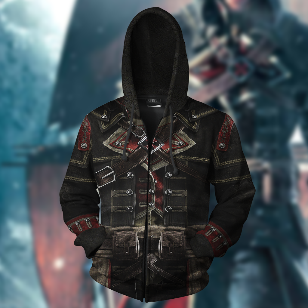 3D All Over Printed Assassin Knights Templar Tops - Amaze Style™-Apparel