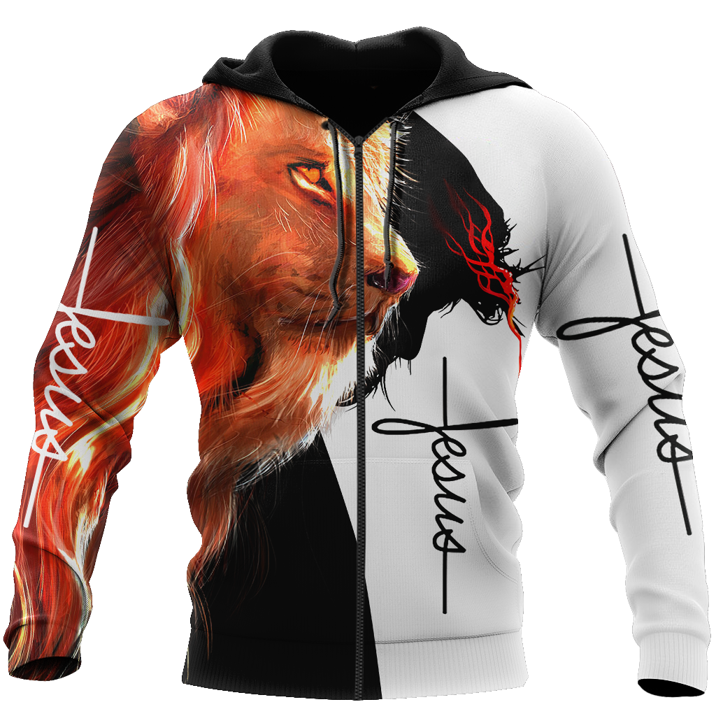 God and Lion - Christian - 3D All Over Printed Style for Men and Women
