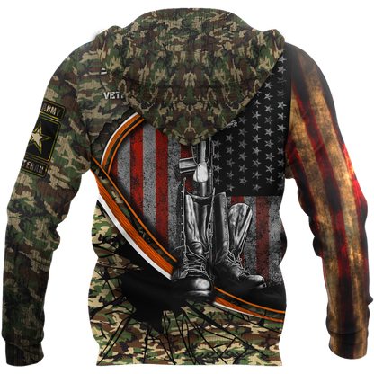 US Veteran 3D All Over Printed Shirt Hoodie MP18082001 - Amaze Style™-Apparel