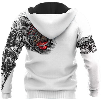 Mechanic Metal Tattoo 3D All Over Printed Shirts HAC180503 - Amaze Style™-Apparel