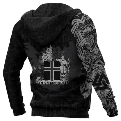 Icelandic Horse Hoodie Viking Style - Amaze Style™-Apparel