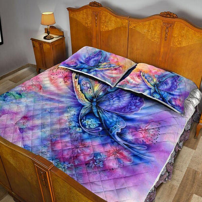 BUTTERFLY PAINTING - QUILT BED SET HP29052001